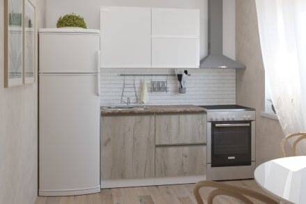 Кухонный гарнитур Антика лайт, 120 см 