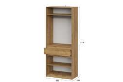 Шкаф двустворчатый с ящиком Авиньон